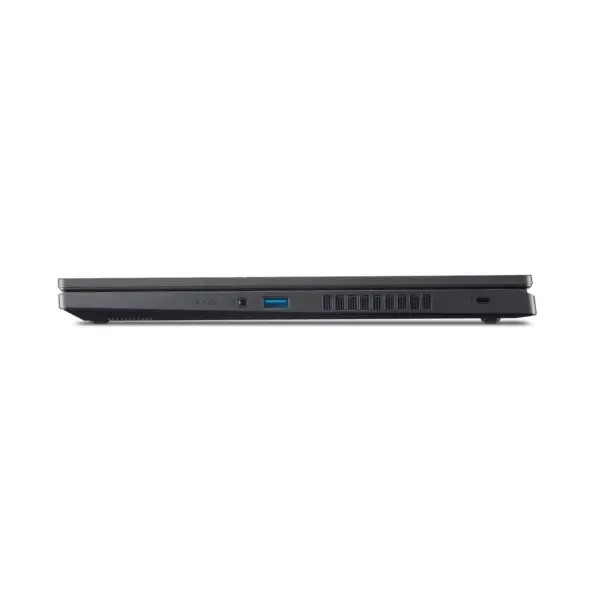 Acer Nitro V15 right side showing audio jack USB-A 3.0 ventilation and security lock slot