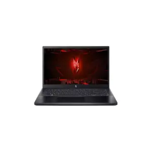 Acer Nitro V15 ANV15-51-739M Gaming Laptop front view open showing 15.6 inch FHD 144Hz gaming display and full keyboard