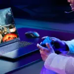 Acer Predator Helios Neo 16S AI gaming laptop with Wi-Fi 6E connectivity shown during active gaming session