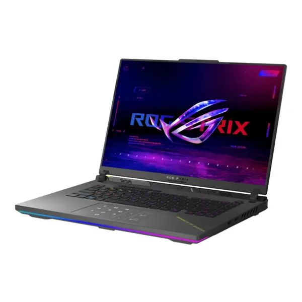 Right Side view of ROG Strix G16 Gaming Laptop comes with 16GB DDR5-5200 SO-DIMM x 2