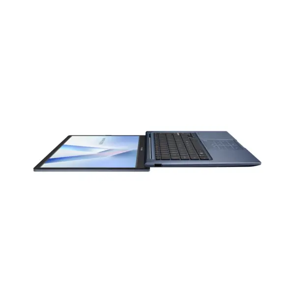 Asus Vivobook 14 X1404VA slim profile side view with keyboard