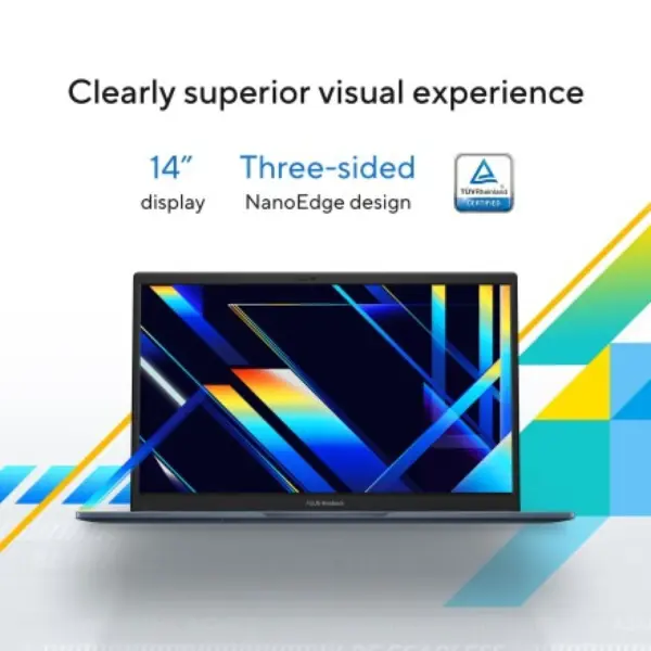 Asus Vivobook 14 X1404VA 14 inch FHD NanoEdge three sided slim bezel display
