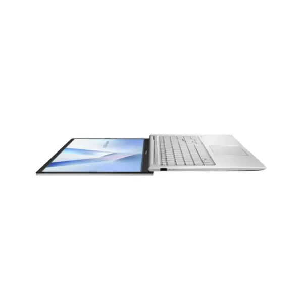 Asus Vivobook 15 X1504VA rear angle showing left side USB-C and USB-A port layout