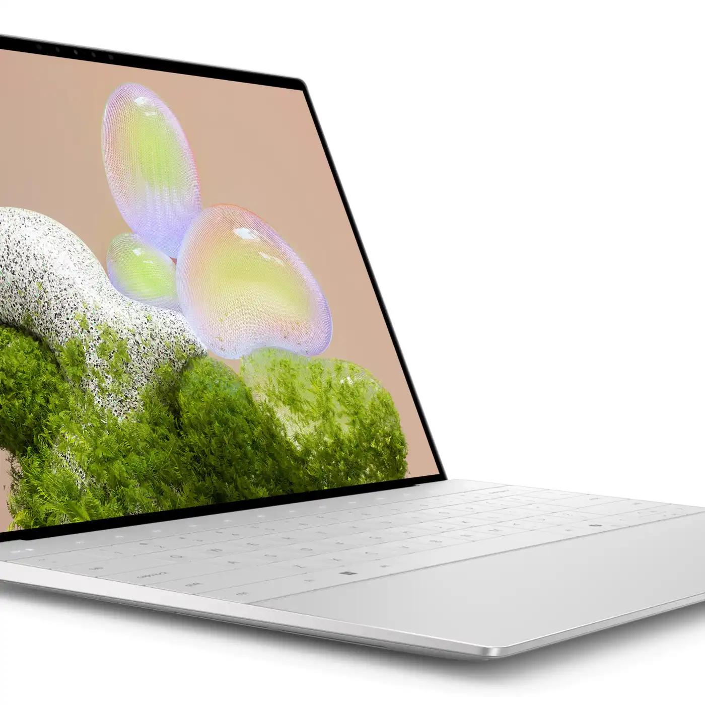 XPS 13 9350 (2024) Laptop side view showing Thunderbolt™ 4 (USB Type-C™) with Power Delivery and DisplayPort