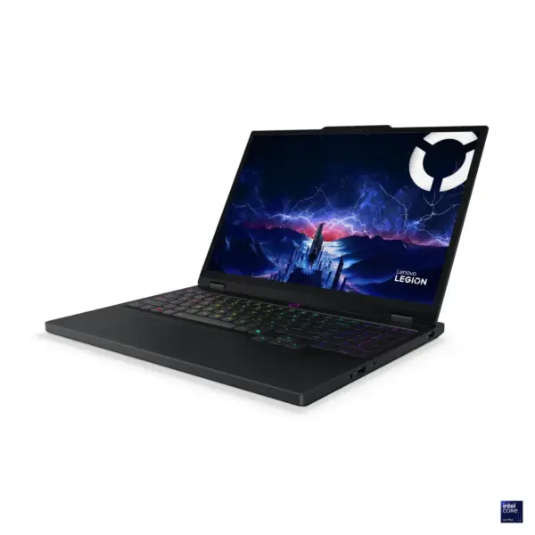 Legion 5 15IRX10 Gaming Laptop Right side view showing Headphone / Mic Combo Jack, 2 USB-A (USB 5Gbps), E-Shutter Button,