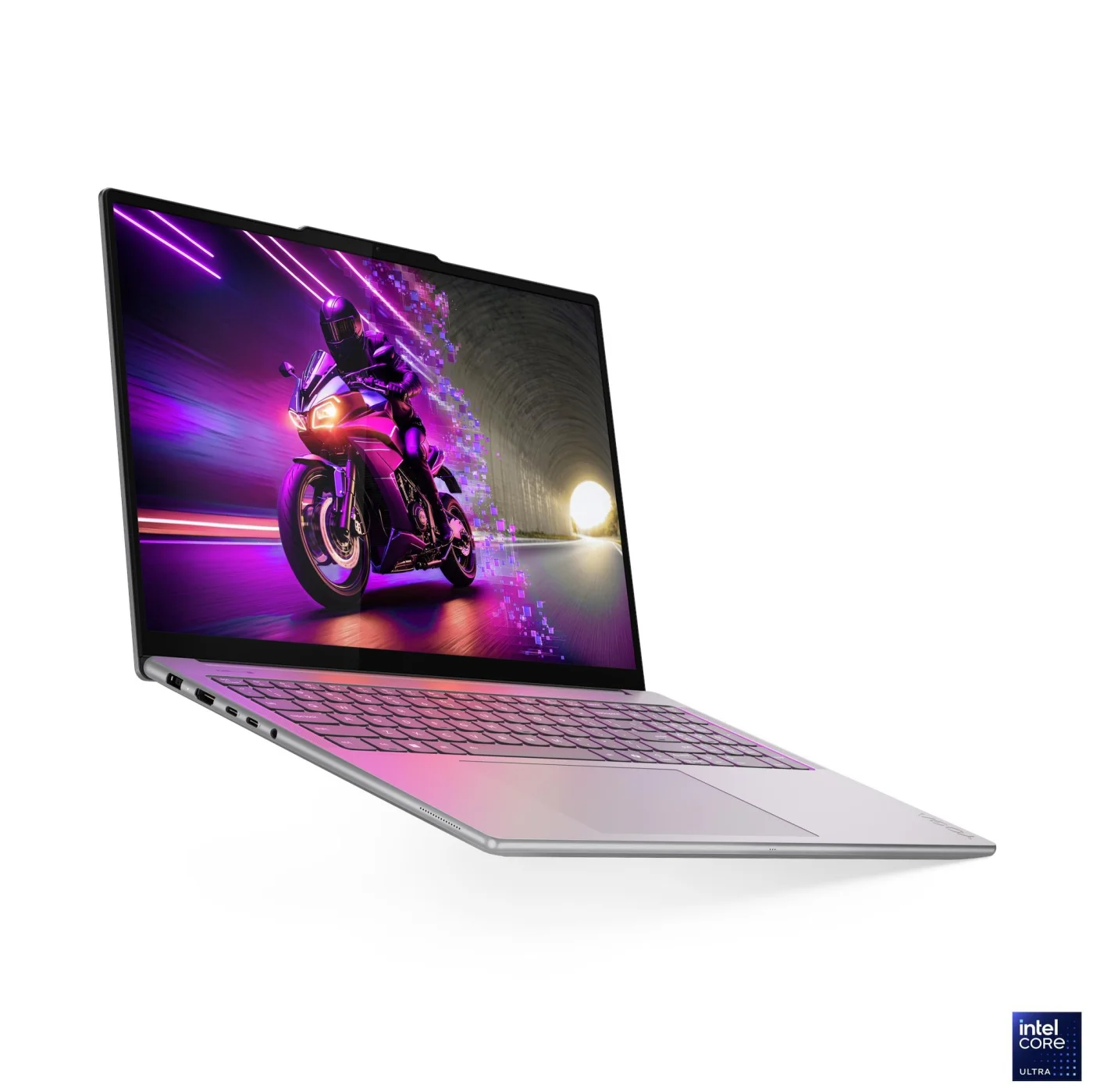 Lenovo Yoga Pro 9i Aura Edition 16" Creator Laptop, Intel Core Ultra 9 285H, RTX 5060 8GB, 32GB RAM, 1TB NVMe SSD, 3.2K Tandem OLED, Windows 11 Pro | Luna Grey
